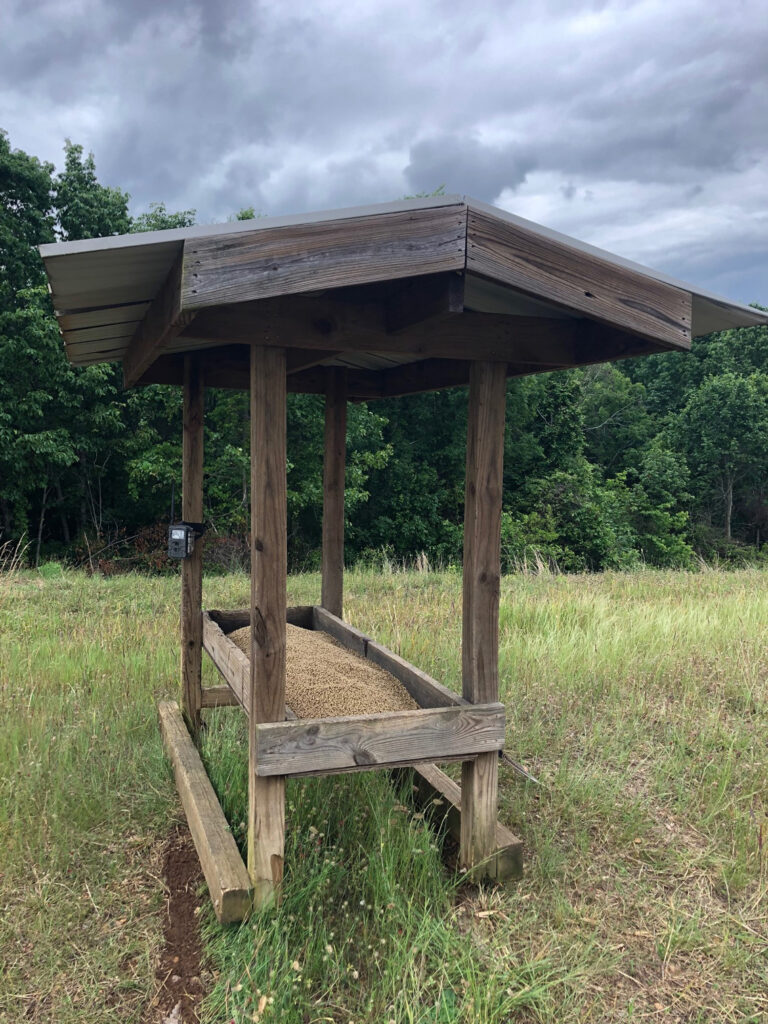 How to Build a TroughStyle Deer Feeder Mossy Oak Gamekeeper